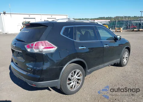 2014 Nissan Rogue Sl из США, поврежденный, VIN 5N1AT2MV0EC775607